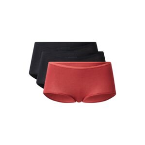 SCHIESSER Kalhotky  červená / černá