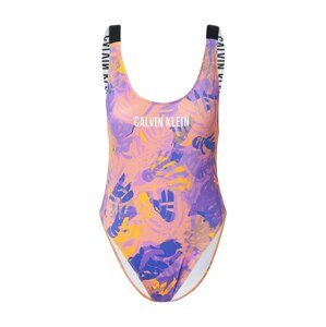 Calvin Klein Swimwear Plavky fialová / mix barev
