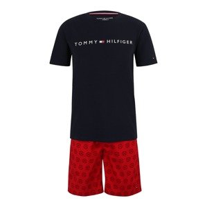 Tommy Hilfiger Underwear Pyžamo krátké  námořnická modř / červená / bílá