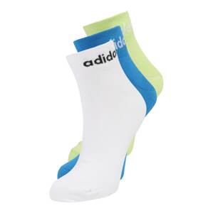 ADIDAS PERFORMANCE Sportovní ponožky  limetková / bílá / nebeská modř / černá