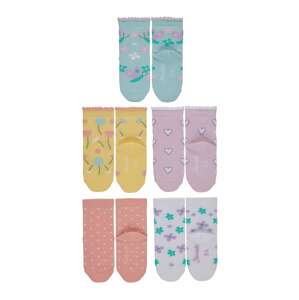 STERNTALER Ponožky  mix barev / světle fialová / lenvandulová / světlemodrá