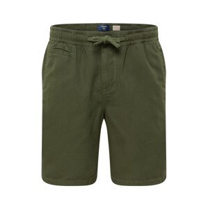Superdry Chino kalhoty  tmavě zelená