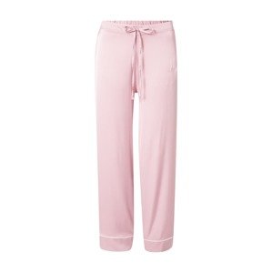 River Island Pyžamové kalhoty  růžová / bílá