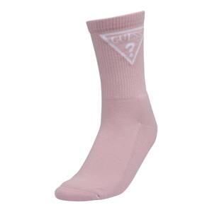 GUESS Ponožky 'ELLEN'  růžová / bílá