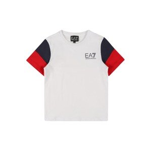 EA7 Emporio Armani Tričko  námořnická modř / červená / černá / bílá