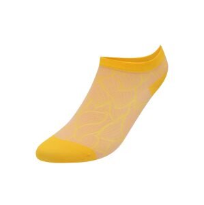 FALKE Ponožky  pastelově červená / zlatě žlutá