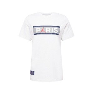 Jordan Tričko 'Paris Saint-Germain'  světle šedá / tmavě šedá / červená