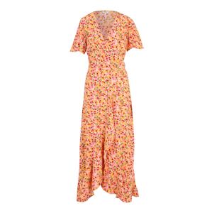 OBJECT Tall Letní šaty 'Papaya'  trávově zelená / oranžová / růžová / eosin / starorůžová