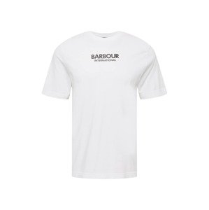 Barbour International Tričko 'Formula'  černá / bílá