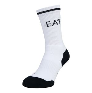 EA7 Emporio Armani Ponožky  černá / bílá