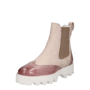 MELVIN & HAMILTON Chelsea boty 'Jade'  pastelově růžová / malinová / tmavě béžová