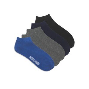 JACK & JONES Ponožky 'Fred'  modrá / námořnická modř / šedý melír / černá / bílá