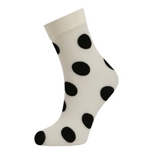 Swedish Stockings Ponožky 'ELI'  slonová kost / černá
