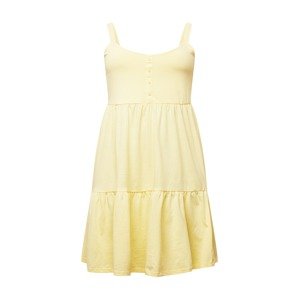 Vero Moda Curve Letní šaty 'ASTRID'  pastelově žlutá