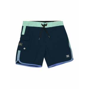 BILLABONG Sportovní plavky '73 PRO'  námořnická modř / mátová / fialkově modrá