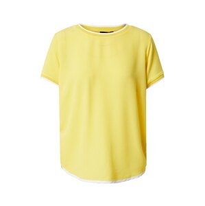 MORE & MORE Tričko žlutá / bílá