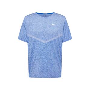 NIKE Funkční tričko 'Rise 365' modrá / bílá