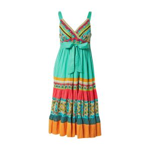Derhy Letní šaty 'AGAVE'  nefritová / mix barev