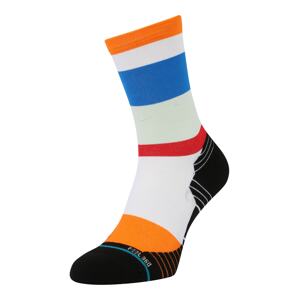 Stance Sportovní ponožky 'RATE'  modrá / pastelově zelená / oranžová / černá / bílá
