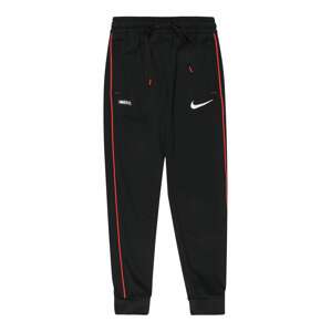 NIKE Sportovní kalhoty 'LIBERO'  červená / černá / bílá
