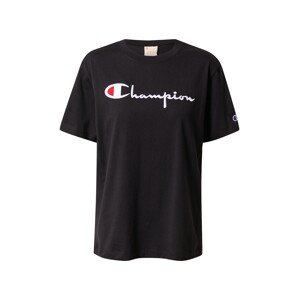 Champion Reverse Weave Tričko  modrá / červená / černá / bílá