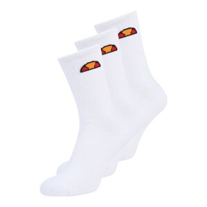ELLESSE Ponožky 'Tisbi'  bílá / oranžová / červená / černá