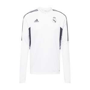 ADIDAS PERFORMANCE Funkční tričko 'Real Madrid'  černý melír / bílá