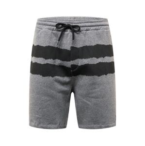 Hurley Sportovní kalhoty 'OCEANCARE' šedá / černá