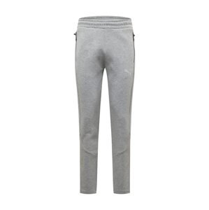 PUMA Sportovní kalhoty 'Evostripe' noční modrá / šedý melír / bílá