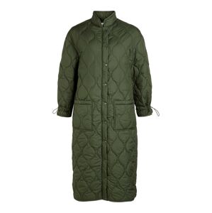 OBJECT Přechodný kabát 'Line' tmavě zelená