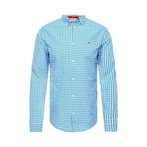 Tommy Jeans Košile  modrá / světlemodrá / bílá