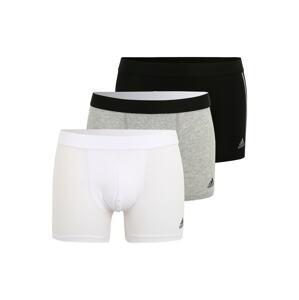 ADIDAS SPORTSWEAR Sportovní spodní prádlo šedý melír / černá / bílá