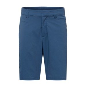 JACK WOLFSKIN Outdoorové kalhoty 'OVERLAND'  enciánová modrá / přírodní bílá