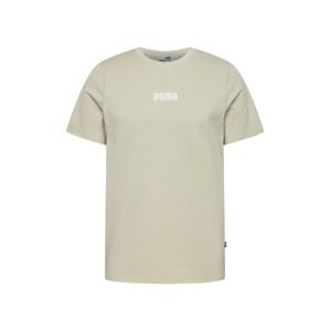 PUMA Funkční tričko  pastelově zelená / bílá
