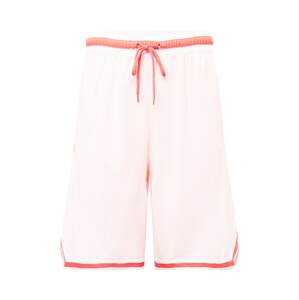 NIKE Sportovní kalhoty  pastelově růžová / červená / bílá
