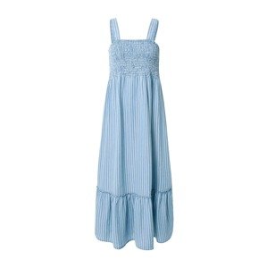 Big Star Letní šaty 'DILONA'  modrá džínovina / bílá