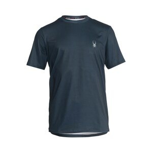 Spyder Funkční tričko noční modrá / petrolejová / bílá