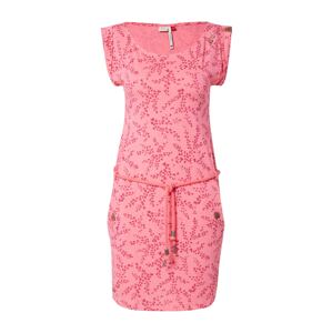 Ragwear Letní šaty  pink / vínově červená