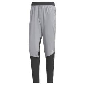 ADIDAS SPORTSWEAR Sportovní kalhoty stříbrně šedá / černá / bílá