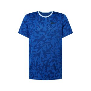 NIKE Funkční tričko marine modrá / královská modrá