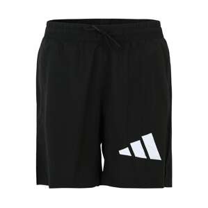 ADIDAS PERFORMANCE Sportovní kalhoty 'Madness 3.0' černá / bílá