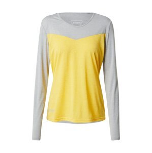Maier Sports Funkční tričko 'Bjordal'  žlutá / světle šedá