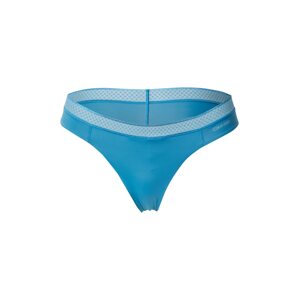 Calvin Klein Underwear Tanga nebeská modř