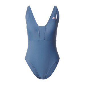ADIDAS SPORTSWEAR Sportovní plavky modrá / starorůžová