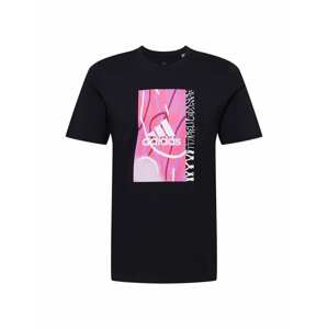 ADIDAS SPORTSWEAR Funkční tričko pink / pitaya / černá / bílá