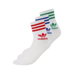 ADIDAS ORIGINALS Ponožky  tmavě modrá / zelená / červená / bílá