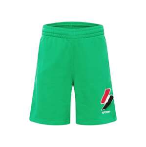 Superdry Kalhoty  námořnická modř / zelená / červená / bílá