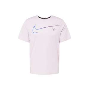 NIKE Funkční tričko 'MILER' modrá / fialová / bobule / růžová