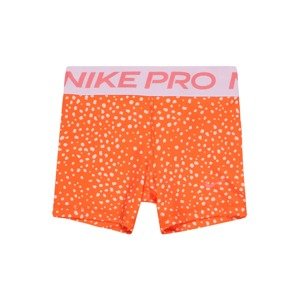 NIKE Sportovní kalhoty  šeříková / oranžová / pitaya / bílá