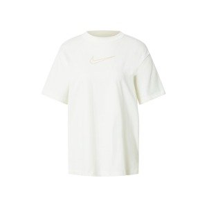Nike Sportswear Tričko  světle žlutá / bílá